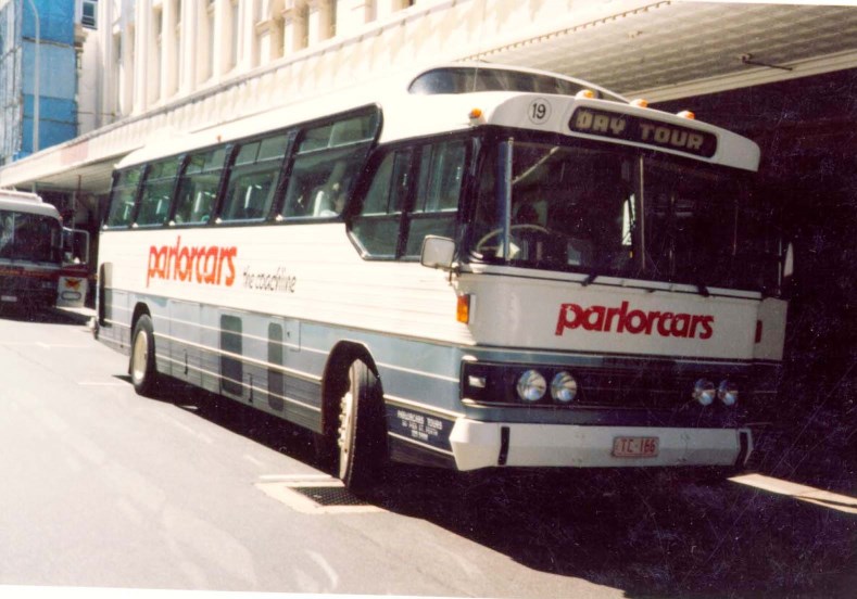 Parlorcars Single axle Denning in Perth.,1985.