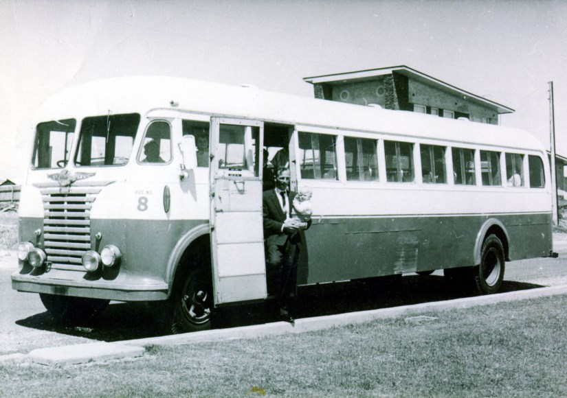 Ex TAA White.1961/1962 on The Esplanade,Semaphore South.Then owned by Jack Sellick.