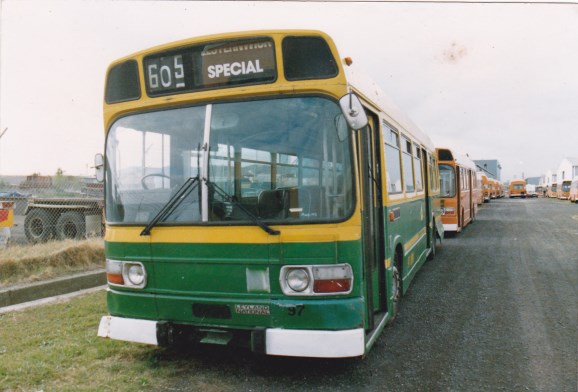 Leyland Nationals being prepared for Delivery To Adelaide for Sellick Of Adelaide.Other buses were sold to Perth.