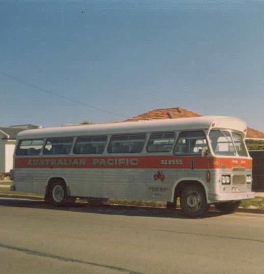 Ex Australian Pacific Freighter Lawton bodied Bedford.Photo dated mid 1960s.