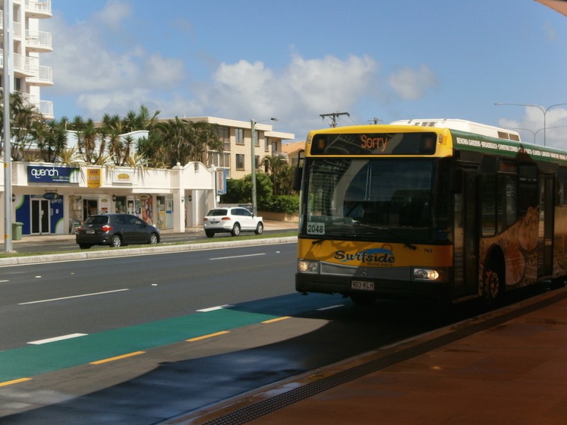 Translink/Surfside bus #763 Not In Service