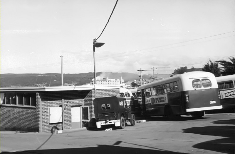 Rear of Mount St. offices [note MTT Willys Jeep].jpg