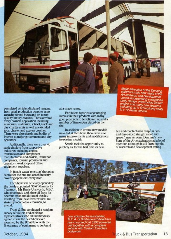 T & BT - 1984.10 Page 13 - 1984 Bus and Coach Show.JPG