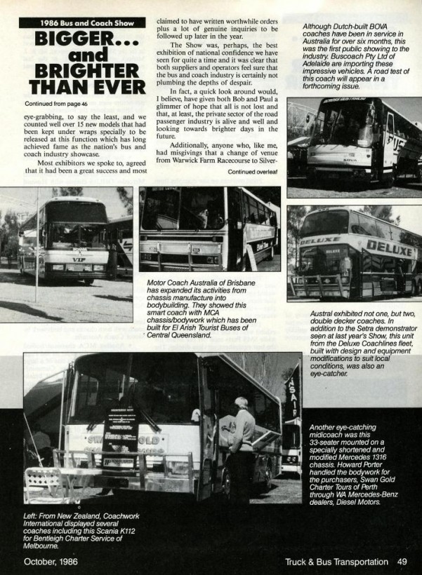 T & BT - 1986.10 Page 49 - 1986 Bus and Coach Show.JPG