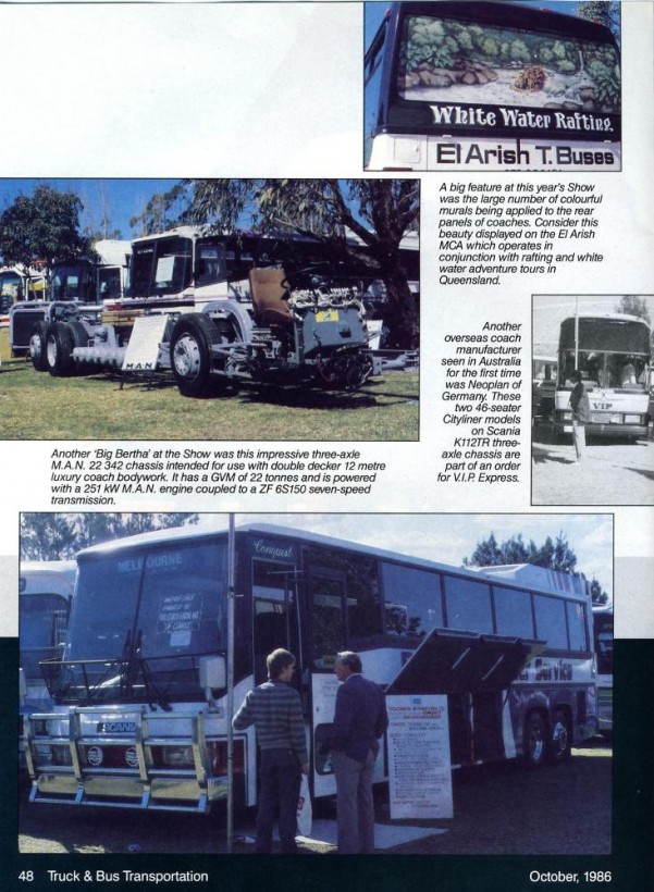T & BT - 1986.10 Page 48 - 1986 Bus and Coach Show.JPG