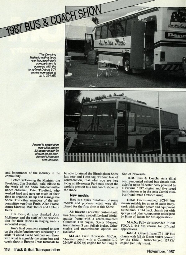 T & BT - 1987.11 Page 118 - 1987 Bus and Coach Show.JPG