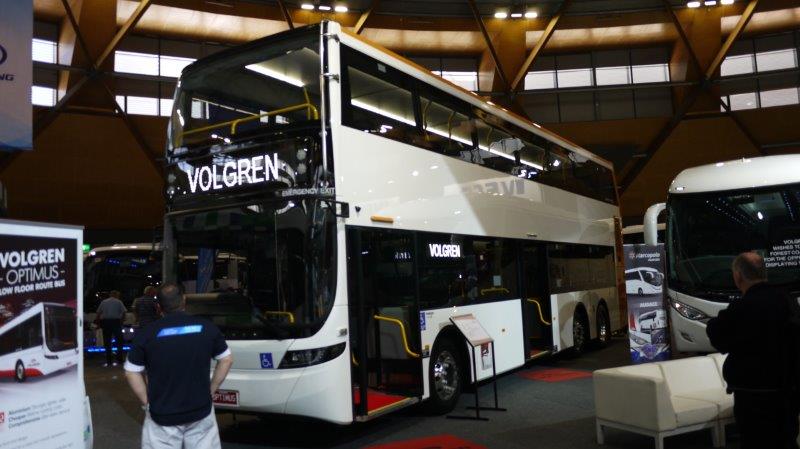 The Volgren is a good looking bus, and well organised inside, I hope increased axle weight allowances will this design on the road in reasonable numbers.