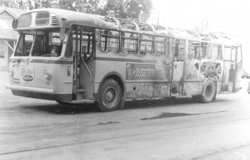 609  AEC  near side  raced away  burned  1961