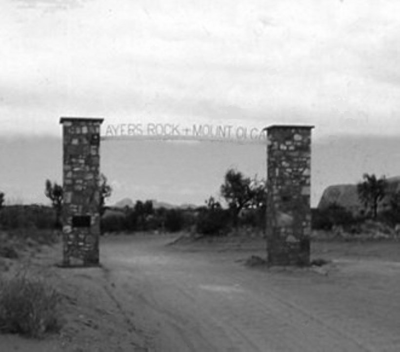 Archway Entrance to Ayers Rock Olgas Park - Phil G - Exploroz - Copy (820 x 723) Greyscale.jpg