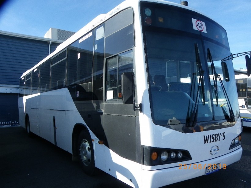 WISBY BUSES (Margate) - Hino RK260 / Custom Coaches SB40