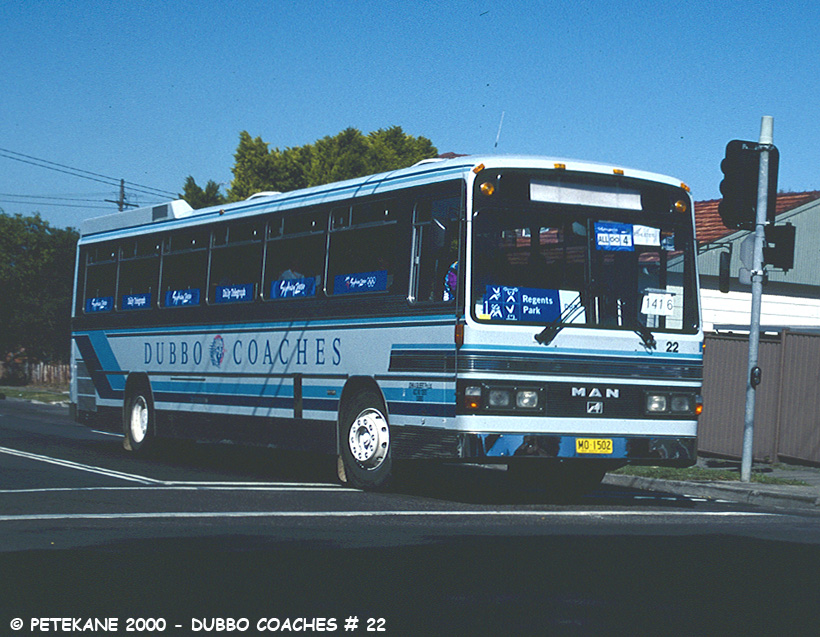 MO 1502
Dubbo Coaches (22) MAN 16.240 HOCL/Custom Coaches at the Sydney 2000 Olympics. It has since been reregd 1190 MO.
Keywords: denairphoto olympic MAN_16.240 custom