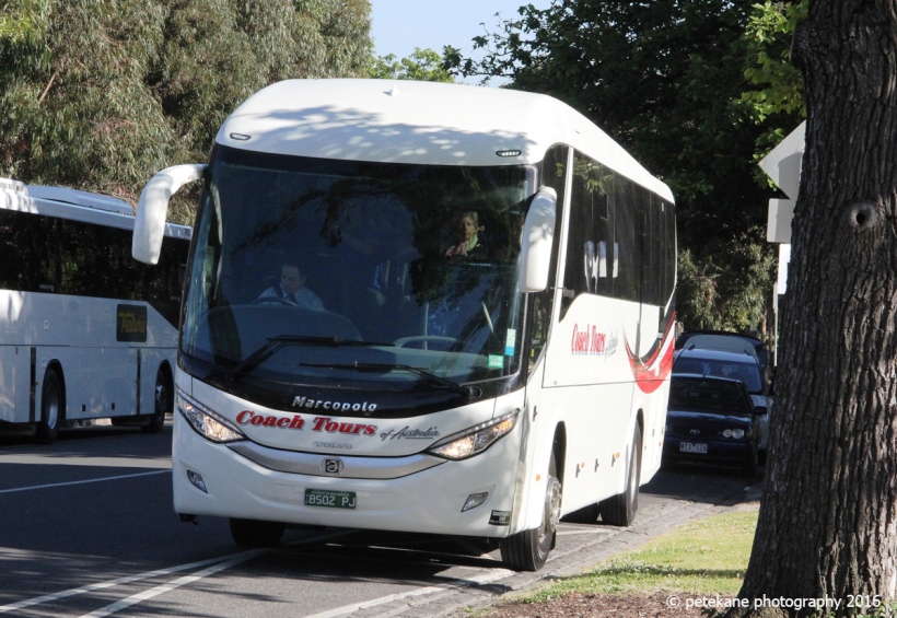 BS 02 PJ
Bacchus Marsh Coaches:Coach Tours of Australia Volvo B7R/Marco Polo at the Shrine on an inbound tourist day tour 11th November 2016.
Keywords: denairphoto volvo_B7R marcopolo