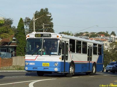 m/o 8625
A surprise withdrawal from the STA Ryde depot fleet has been (3529) m/o 8625, a 1984 Mercedes O305/Ansair  originally new to Action 649, coming to STA via North & Western Bus Lines, Gladesville.
Keywords: stabuses Ansair actionbuses mercedes_O305 benophoto