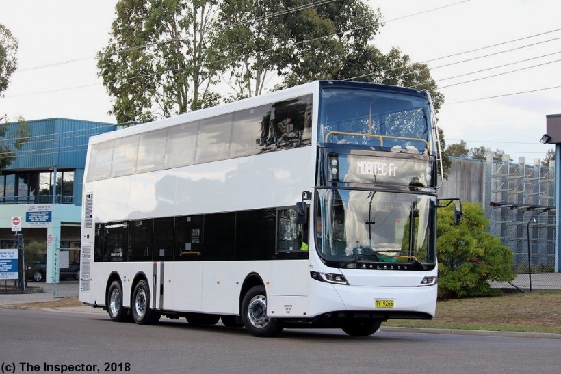 TV 9266
CDC "CharterPlus" TV.9266 Volvo B9TL/Volgren) seen departing the Volgren factory at Ingleburn 30/5/2018 Later photos show it with a CDC Travel logo.
Keywords: inspectorphoto volvo_B9TL volgren_optimus cdc_travel