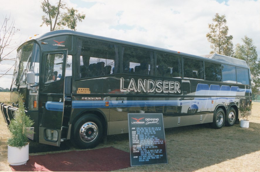 Denning Landseer and the bus show.