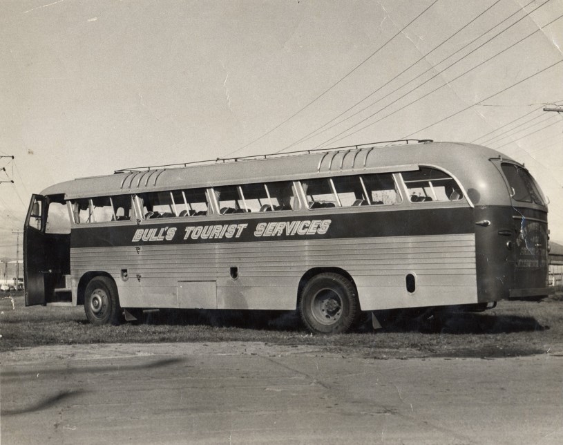 Photo shown as an example of the identical body of 2 of Associated buses.