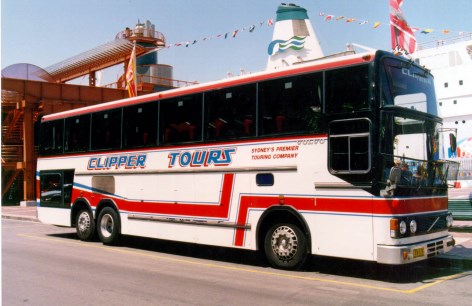 Clipper Tours Twin Deck.