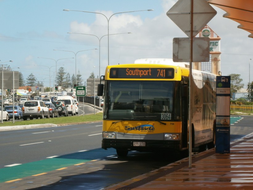 Translink/Surfside bus #715 heading to Southport on route 741