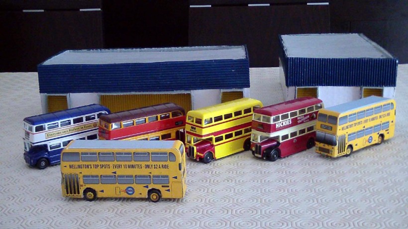 brithis and new zealand buses